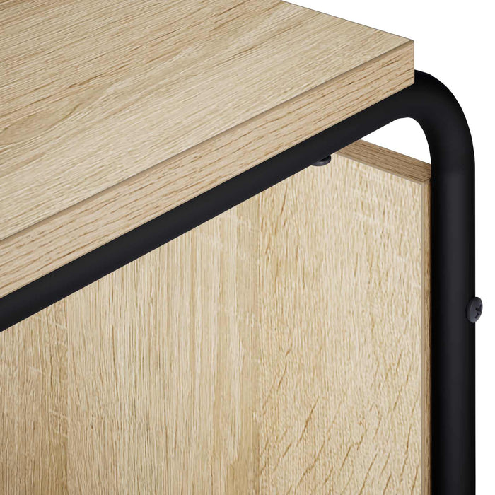 Support TV 140 x 36 x 45 cm Stejar Sonoma Lemn prelucrat WALTI