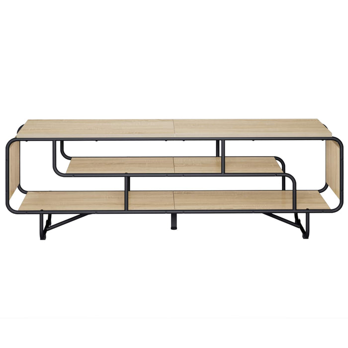 Support TV 140 x 36 x 45 cm Stejar Sonoma Lemn prelucrat WALTI
