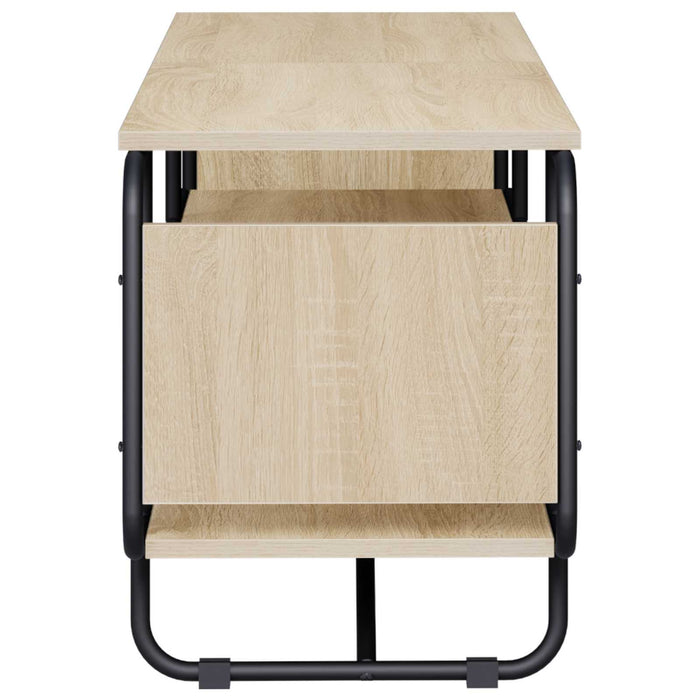 Support TV 140 x 36 x 45 cm Stejar Sonoma Lemn prelucrat WALTI