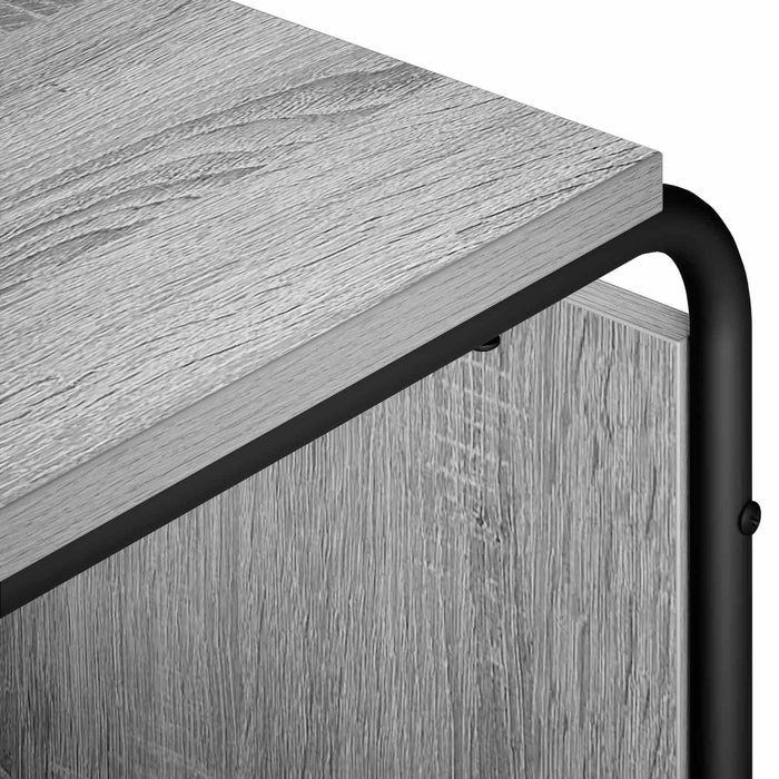 Support TV 140 x 36 x 45 cm Sonoma gri Lemn prelucrat - WALTI WALTI