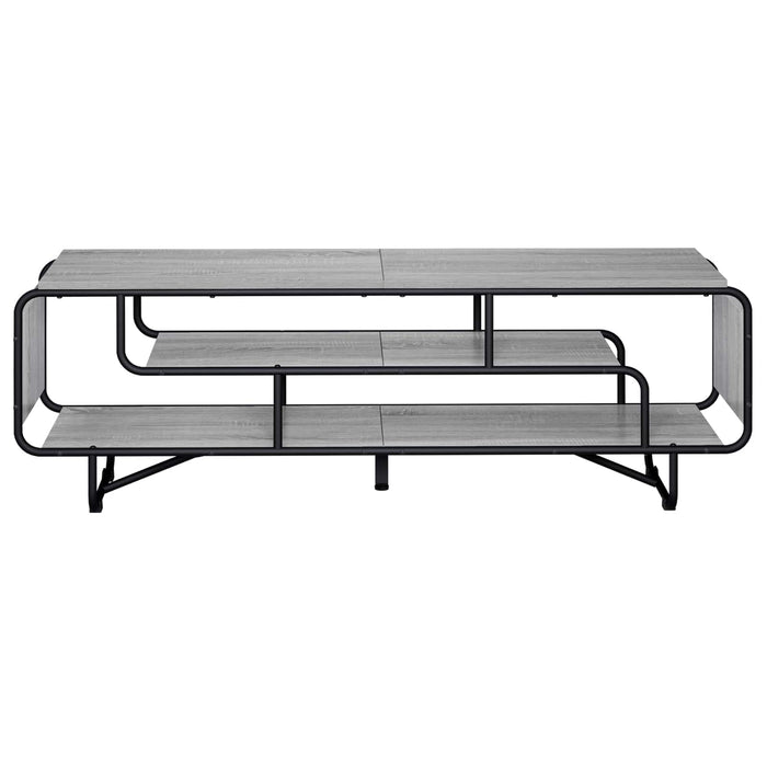 Support TV 140 x 36 x 45 cm Sonoma gri Lemn prelucrat - WALTI WALTI