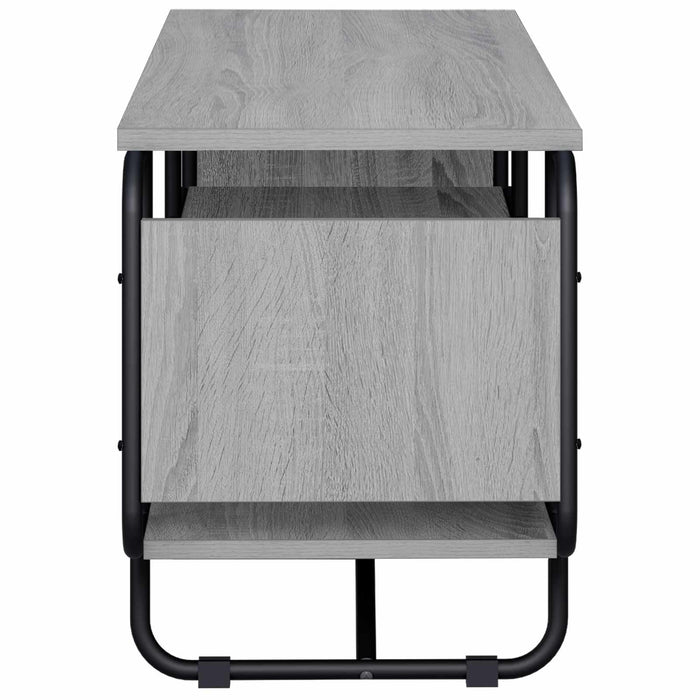 Support TV 140 x 36 x 45 cm Sonoma gri Lemn prelucrat - WALTI WALTI