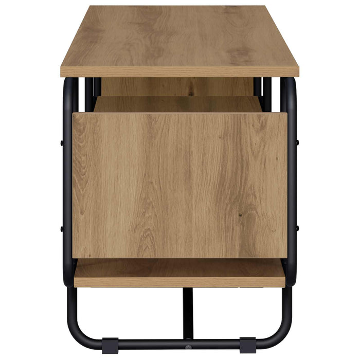 Support TV 140 x 36 x 45 cm Stejar Artizanal Lemn prelucrat WALTI