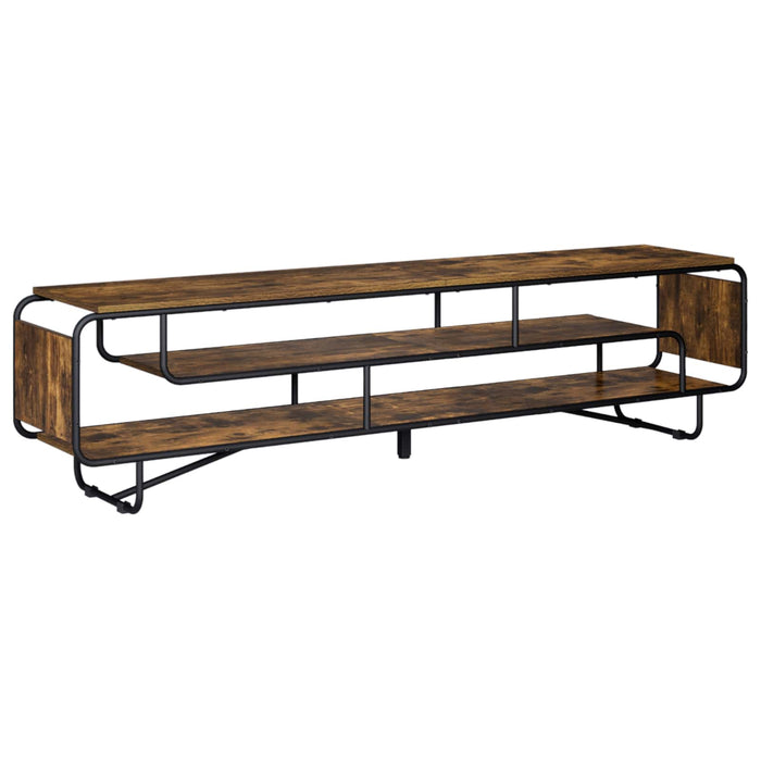 Support TV 180 x 36 x 45 cm Stejar fumuriu Lemn prelucrat WALTI