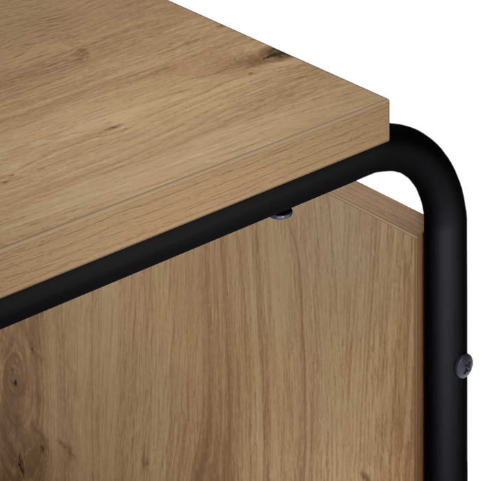 Support TV 180 x 36 x 45 cm Stejar Artizanal Lemn prelucrat WALTI