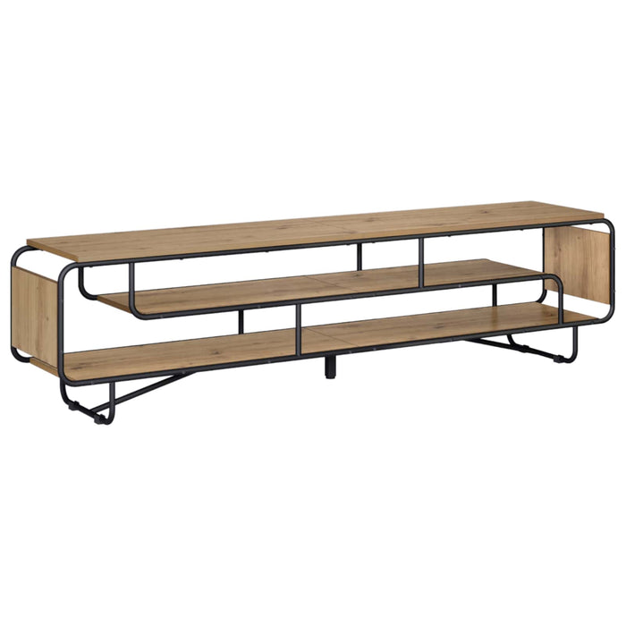 Support TV 180 x 36 x 45 cm Stejar Artizanal Lemn prelucrat WALTI