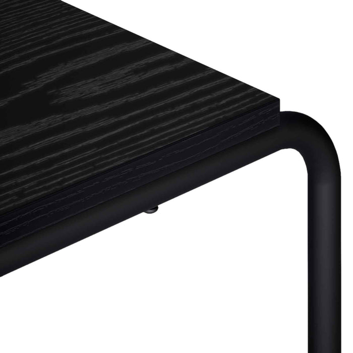 Support TV 60 x 35.5 x 42 cm Stejar Negru Lemn prelucrat WALTI