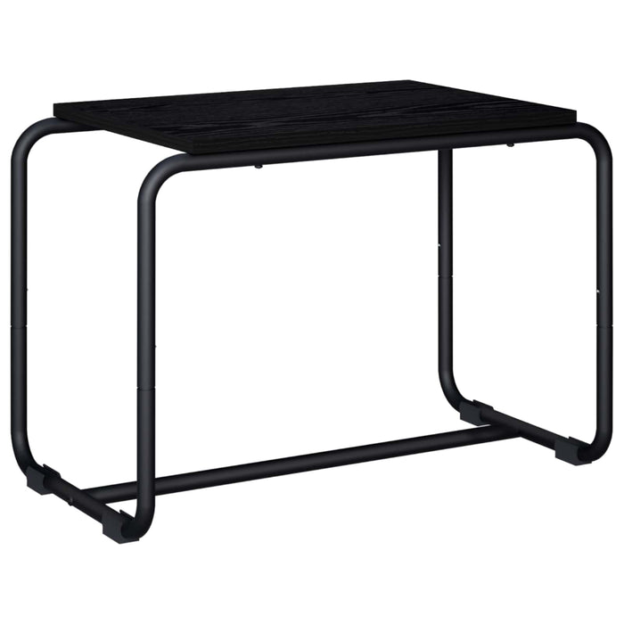 Support TV 60 x 35.5 x 42 cm Stejar Negru Lemn prelucrat WALTI
