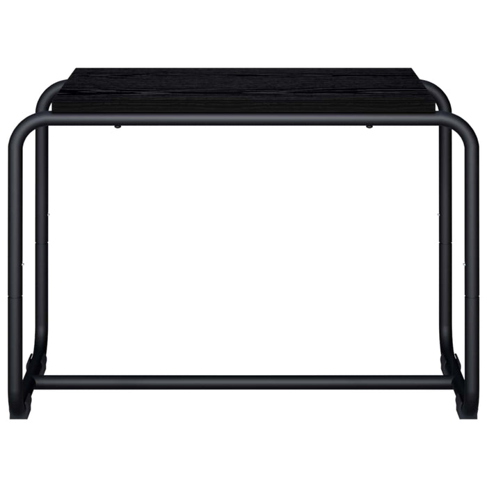 Support TV 60 x 35.5 x 42 cm Stejar Negru Lemn prelucrat WALTI