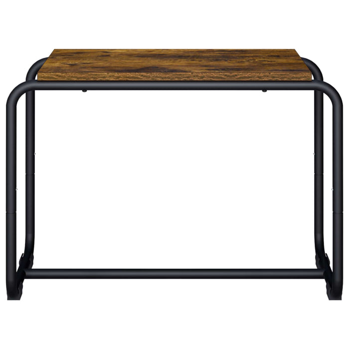 Support TV 60 x 35.5 x 42 cm Stejar fumuriu Lemn prelucrat WALTI