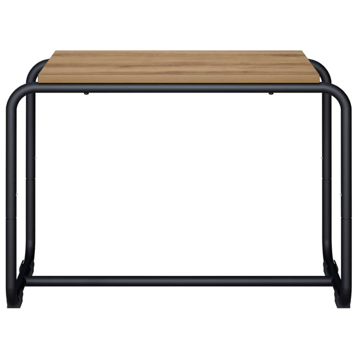 Support TV 60 x 35.5 x 42 cm Stejar Artizanal Lemn prelucrat WALTI