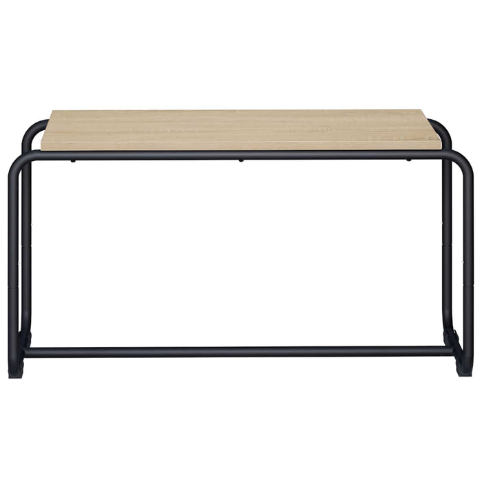 Support TV 80 x 35.5 x 42 cm Stejar Sonoma Lemn prelucrat WALTI
