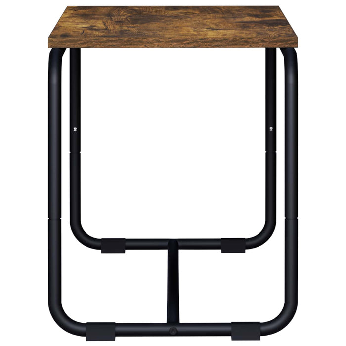 Support TV 80 x 35.5 x 42 cm Stejar fumuriu Lemn prelucrat WALTI