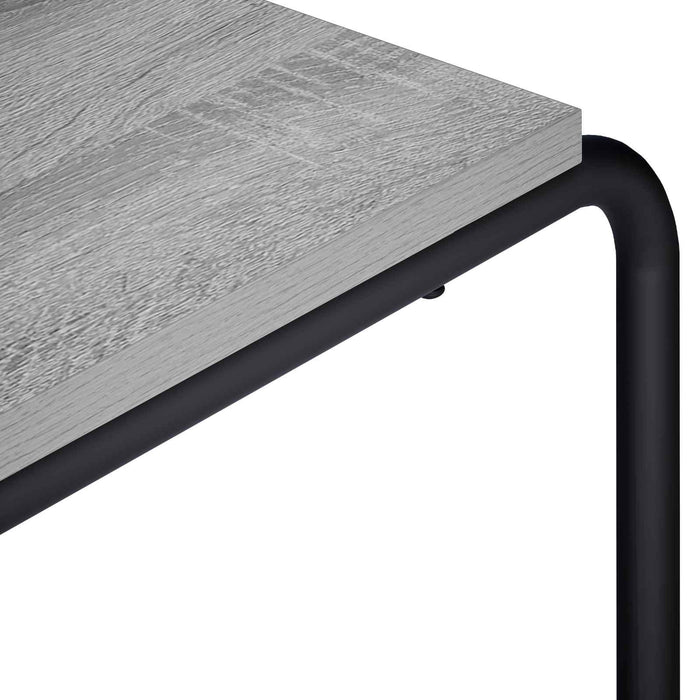 Support TV 80 x 35.5 x 42 cm Sonoma gri Lemn prelucrat WALTI