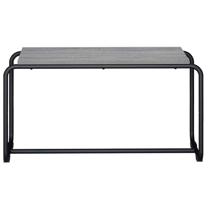 Support TV 80 x 35.5 x 42 cm Sonoma gri Lemn prelucrat WALTI