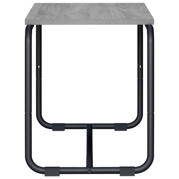 Support TV 80 x 35.5 x 42 cm Sonoma gri Lemn prelucrat WALTI