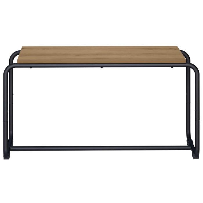 Support TV 80 x 35.5 x 42 cm Stejar Artizanal Lemn prelucrat WALTI