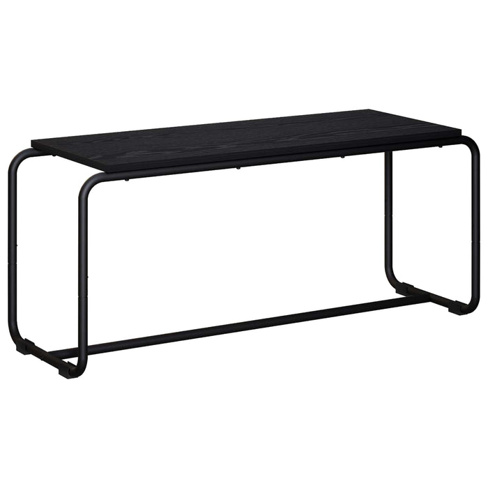 Support TV 98 x 35.5 x 42 cm Stejar Negru Lemn prelucrat WALTI