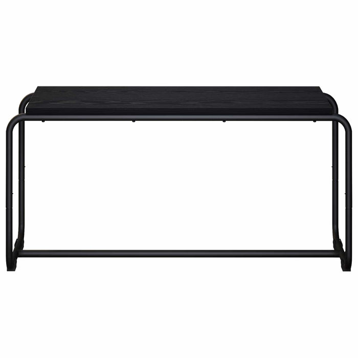 Support TV 98 x 35.5 x 42 cm Stejar Negru Lemn prelucrat WALTI