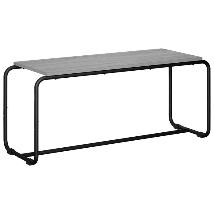Support TV 98 x 35.5 x 42 cm Sonoma gri Lemn prelucrat WALTI