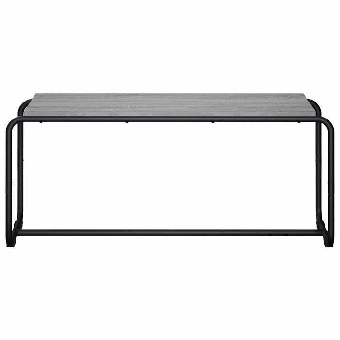 Support TV 98 x 35.5 x 42 cm Sonoma gri Lemn prelucrat WALTI