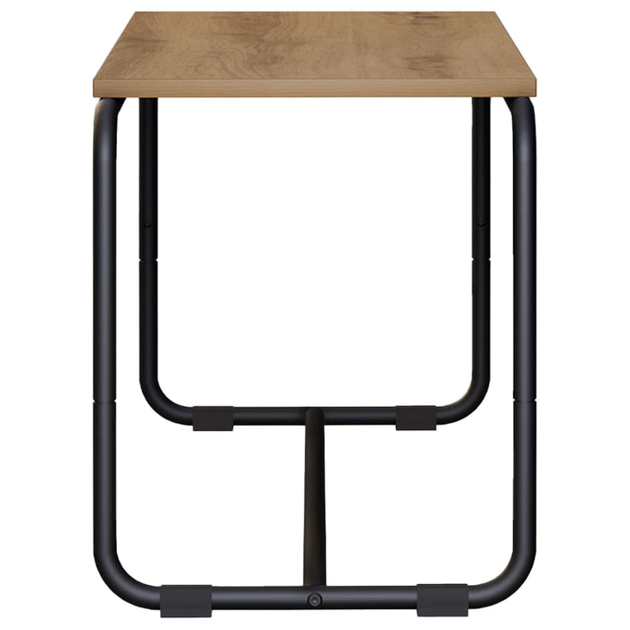 Support TV 98 x 35.5 x 42 cm Stejar Artizanal Lemn prelucrat WALTI