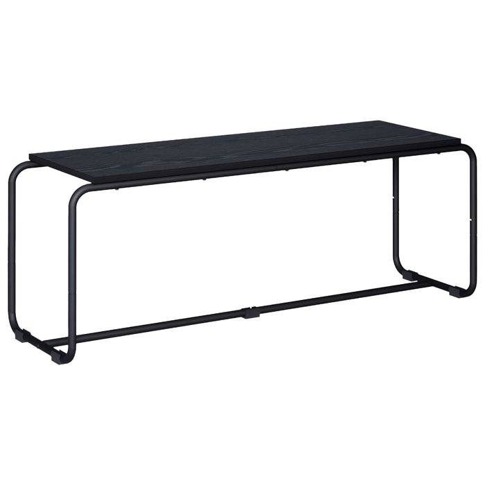 Support TV 113.5 x 35.5 x 42 cm Stejar Negru Lemn prelucrat WALTI