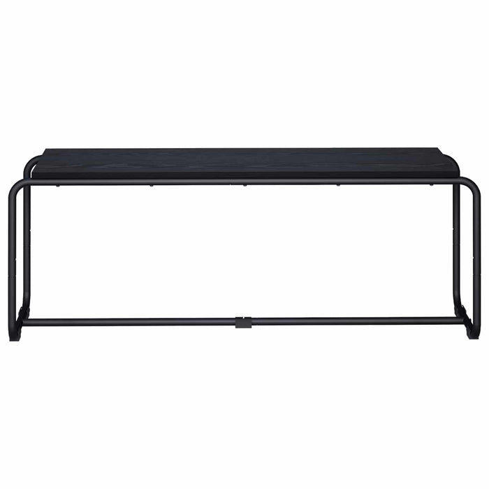 Support TV 113.5 x 35.5 x 42 cm Stejar Negru Lemn prelucrat WALTI