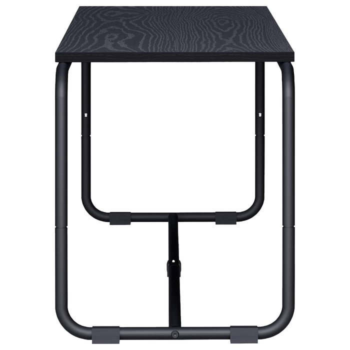 Support TV 113.5 x 35.5 x 42 cm Stejar Negru Lemn prelucrat WALTI