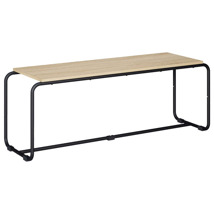 Support TV 113.5 x 35.5 x 42 cm Stejar Sonoma Lemn prelucrat WALTI