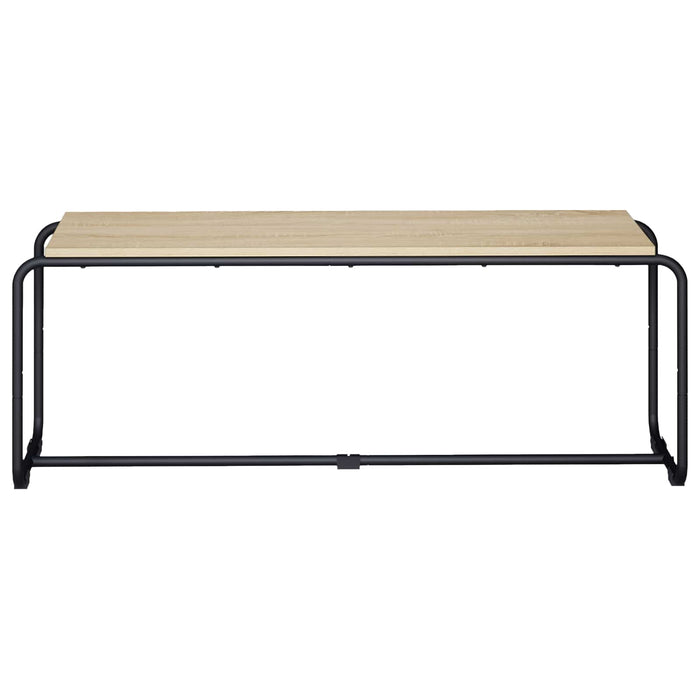 Support TV 113.5 x 35.5 x 42 cm Stejar Sonoma Lemn prelucrat WALTI