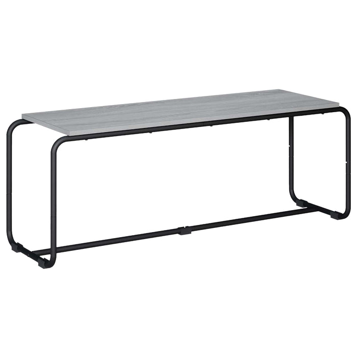 Support TV 113.5 x 35.5 x 42 cm Sonoma gri Lemn prelucrat WALTI