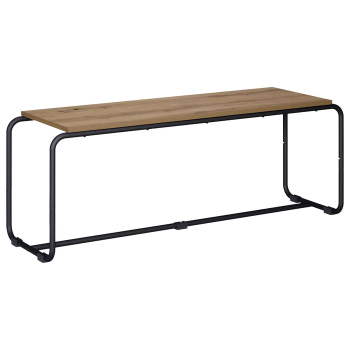 Support TV 113.5 x 35.5 x 42 cm Stejar Artizanal Lemn prelucrat WALTI