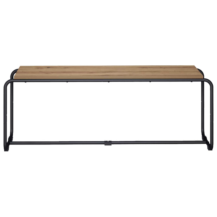 Support TV 113.5 x 35.5 x 42 cm Stejar Artizanal Lemn prelucrat WALTI