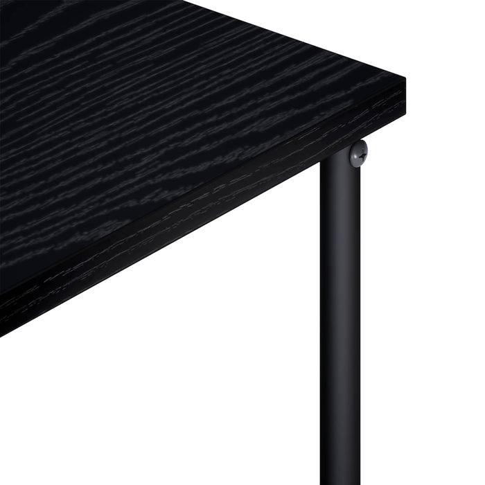 Suport TV 100 x 40 x 50 cm Stejar Negru Lemn prelucrat WALTI