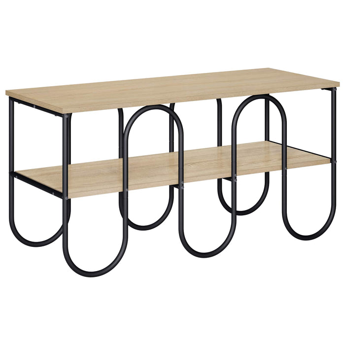 Suport TV 100 x 40 x 50 cm Stejar Sonoma Lemn prelucrat WALTI