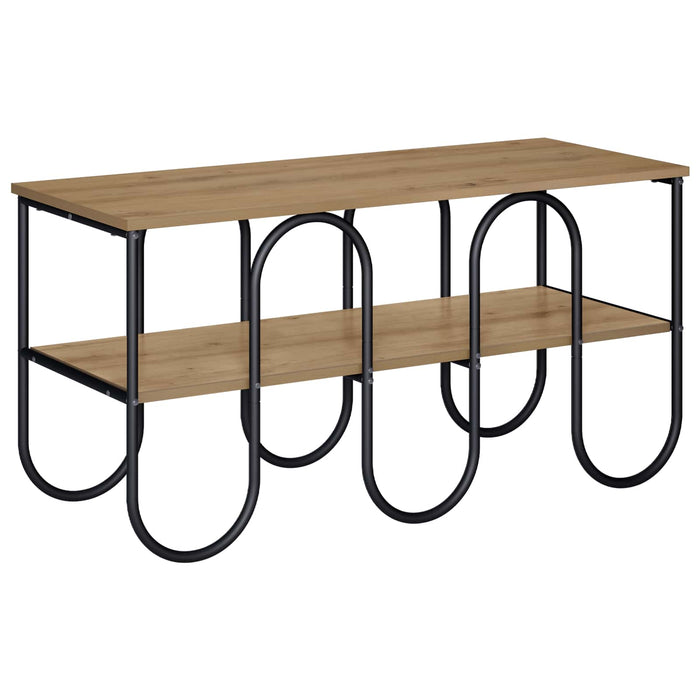 Suport TV 100 x 40 x 50 cm Stejar Artizanal Lemn prelucrat WALTI