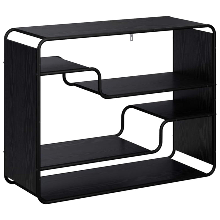Bufet Stejar Negru 98 x 37,5 x 75,5 cm Lemn prelucrat WALTI