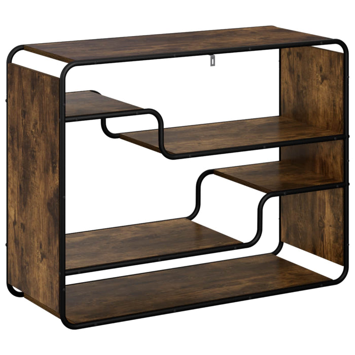 Bufet Stejar fumuriu 98 x 37,5 x 75,5 cm Lemn prelucrat WALTI