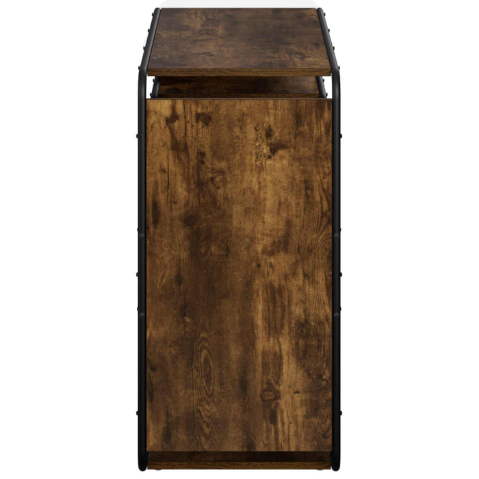 Bufet Stejar fumuriu 98 x 37,5 x 75,5 cm Lemn prelucrat WALTI