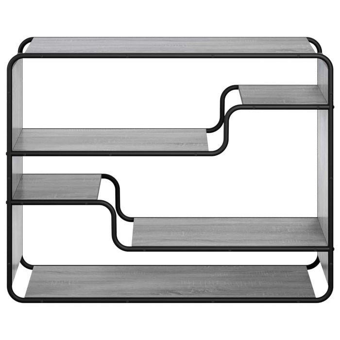 Bufet Sonoma gri 98 x 37,5 x 75,5 cm Lemn prelucrat WALTI