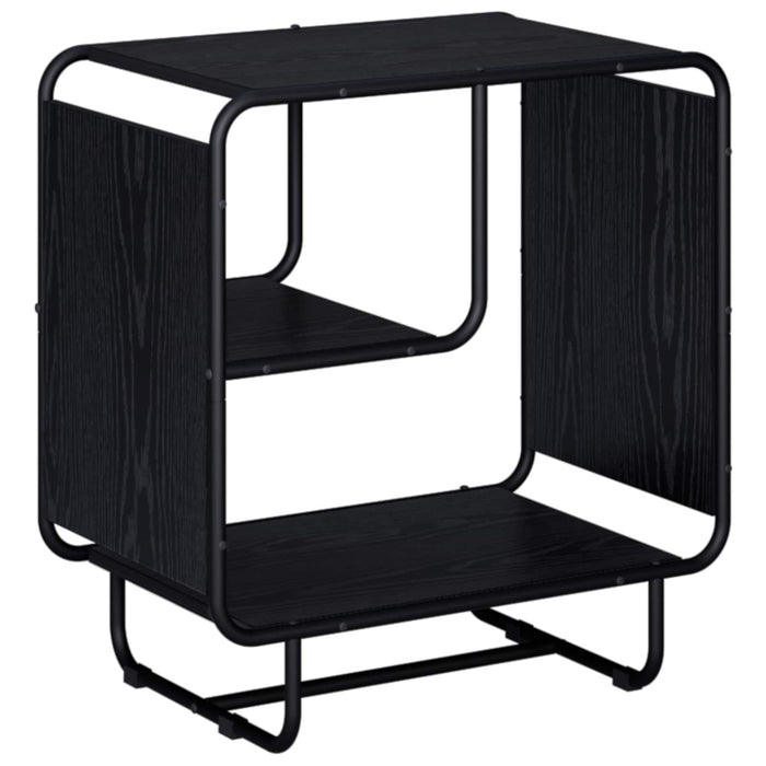 Bufet Stejar Negru 60 x 37,5 x 64,5 cm Lemn prelucrat WALTI