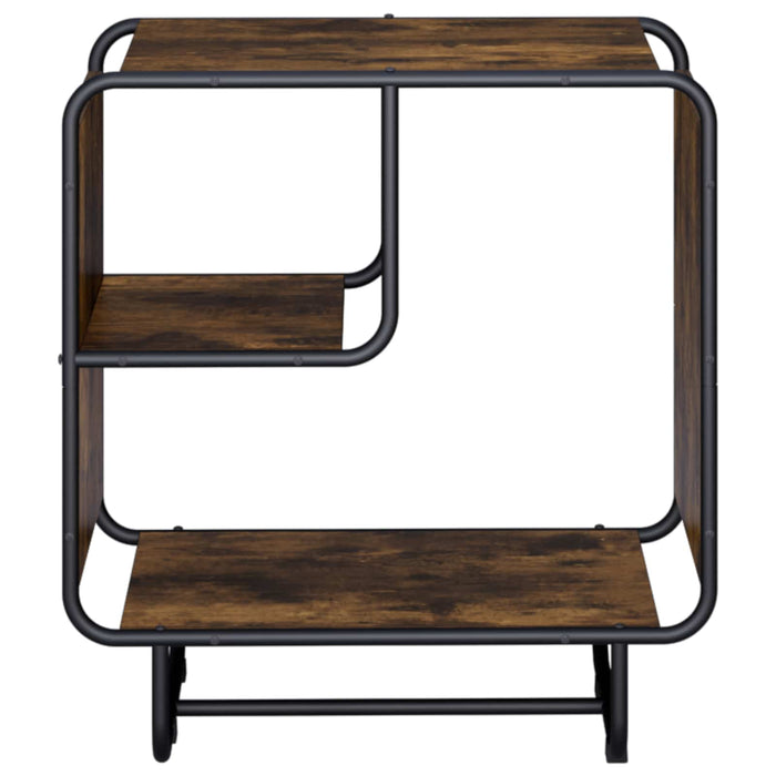 Bufet Stejar fumuriu 60 x 37,5 x 64,5 cm Lemn prelucrat WALTI
