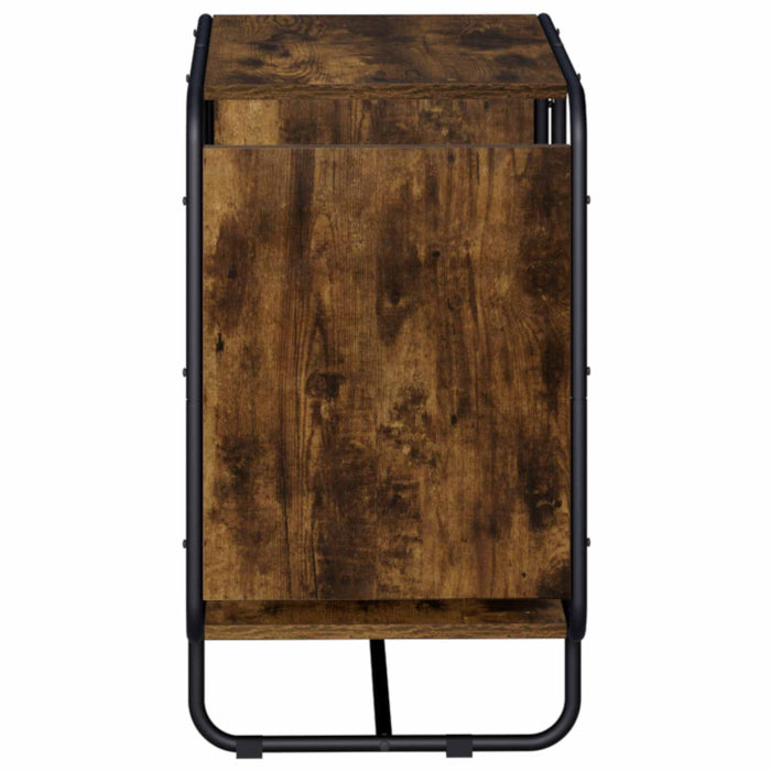 Bufet Stejar fumuriu 60 x 37,5 x 64,5 cm Lemn prelucrat WALTI
