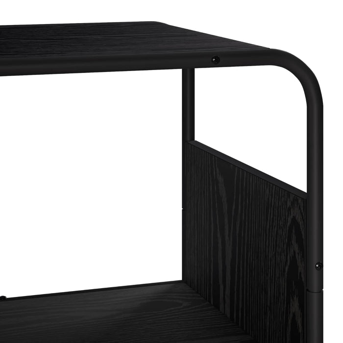 Bufet înalt Stejar Negru 60 x 37.5 x 144 cm Lemn compozit WALTI