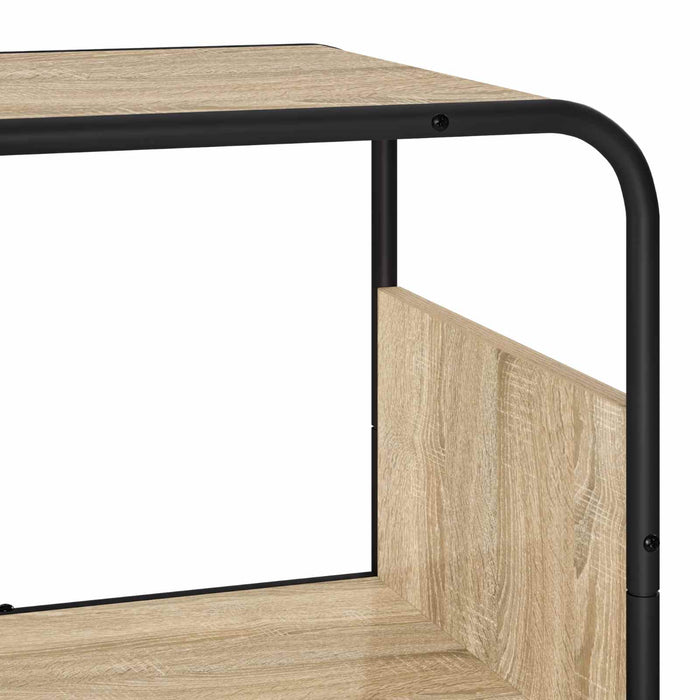 Bufet înalt Stejar Sonoma 60 x 37.5 x 144 cm Lemn compozit WALTI
