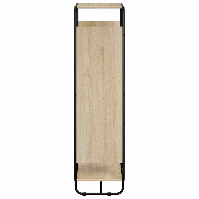 Bufet înalt Stejar Sonoma 60 x 37.5 x 144 cm Lemn compozit WALTI