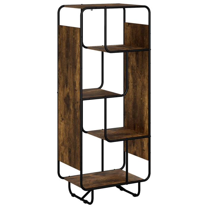 Bufet înalt Stejar fumuriu 60 x 37.5 x 144 cm Lemn compozit WALTI