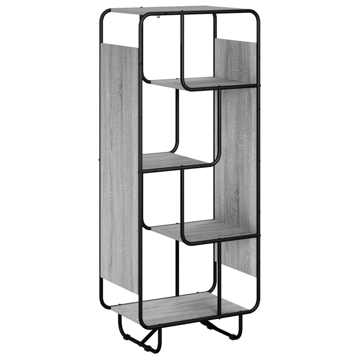 Bufet înalt Sonoma gri 60 x 37.5 x 144 cm Lemn compozit WALTI