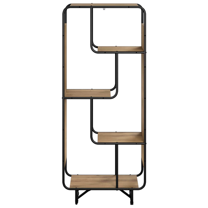 Bufet înalt Stejar Artizanal 60 x 37.5 x 144 cm Lemn compozit WALTI
